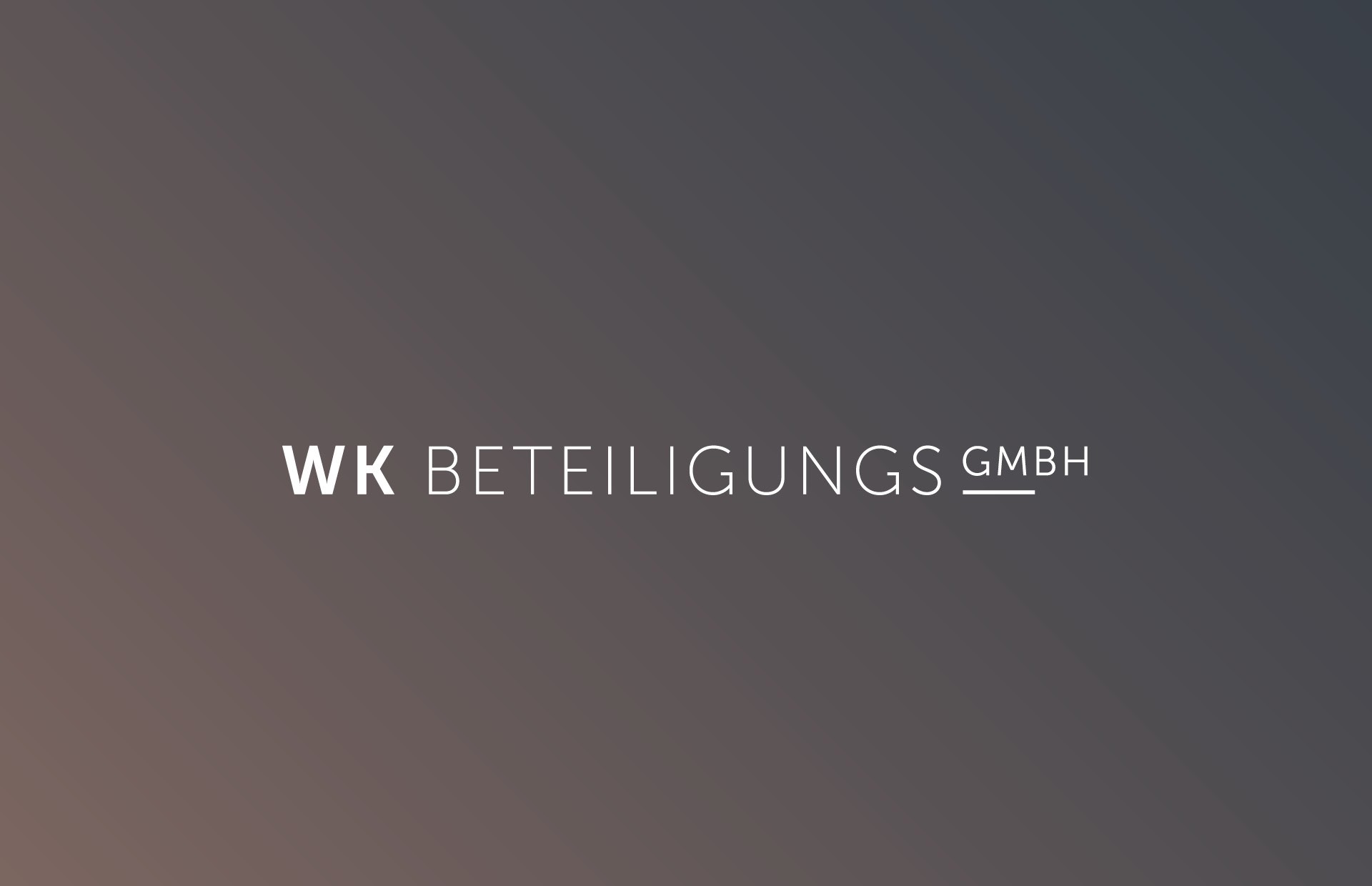 Firmenlogo der WK Beteiligungs GmbH